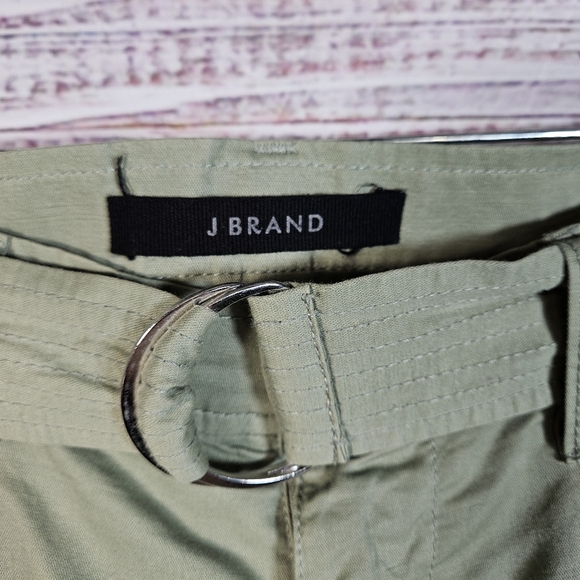 J Brand Athena green belted utility pants - Picture 9 of 16